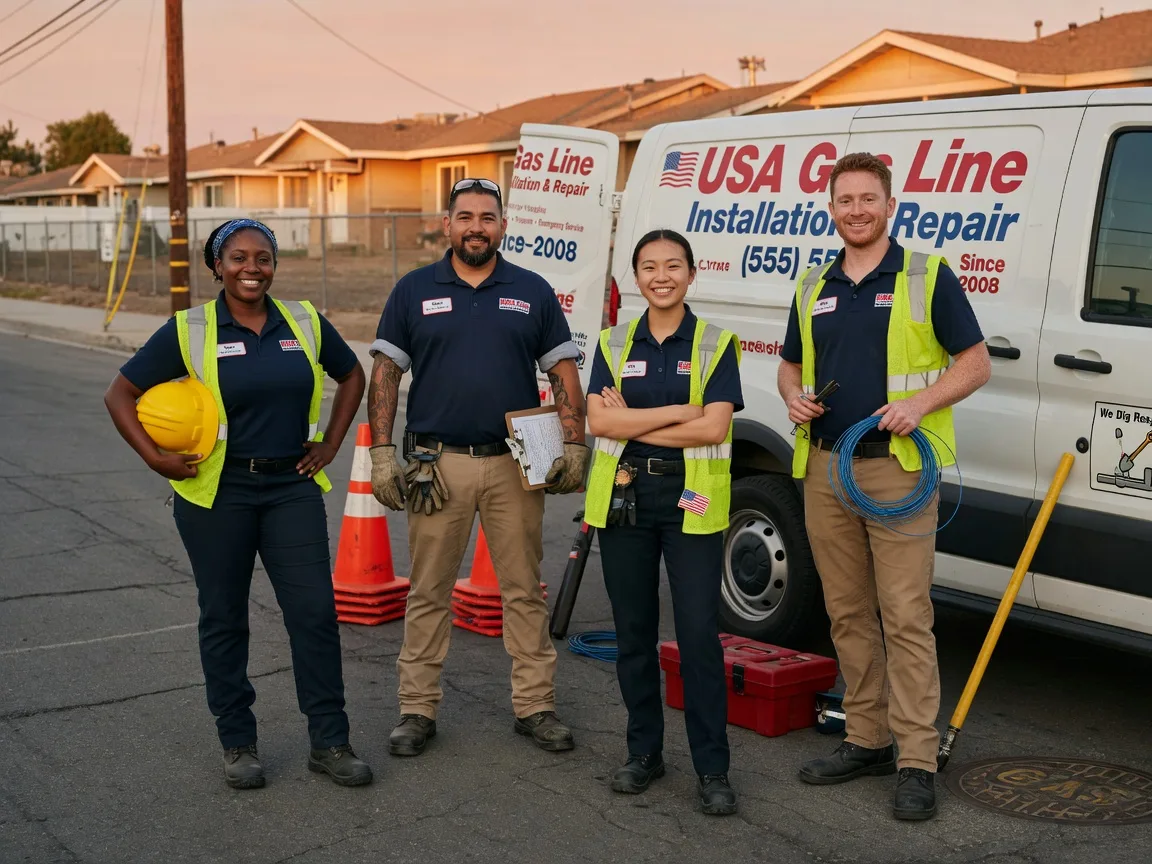 Gas Line Installation company in Hebron, MD